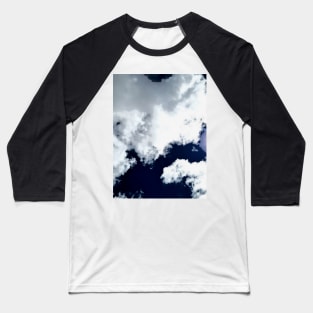 Cloudy blue sky Baseball T-Shirt